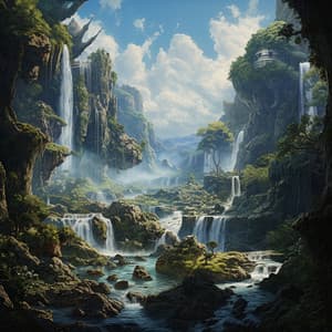 Sueños En Cascada: Serenidad Junto A La Cascada - Vida Sonidos Naturaleza