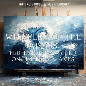 Whispers of the Abyss: Flute Notes Carried on Timeless Waves - Nature Sounds & Music Library
