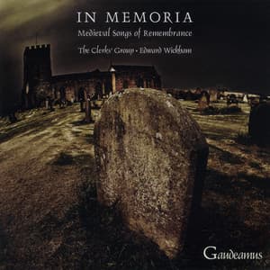 In Memoria - Medieval Songs of Remembrance - Traditional