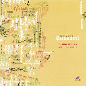 Bussotti: Piano Works - Sylvano Bussotti