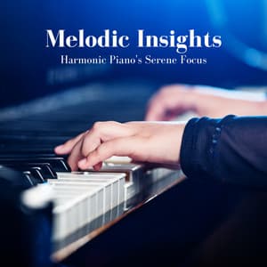 Melodic Insights: Harmonic Piano's Serene Focus - Bossa Nova Cafe Music