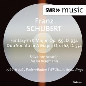 Schubert: Fantasy, Op. 159 & Duo Sonata, Op. 162 - Franz Schubert