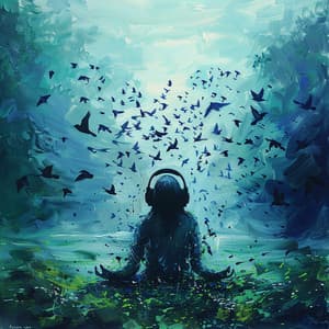 Binaural Birds: Rain’s Meditation Symphony - 92 88 Hz - Flow Meditation