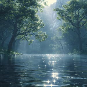 La Calma Meditativa Del Río: Ecos Serenos Del Agua - Agradable Musica para Leer