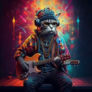 Feline Moods: Hip Hop Sounds for Relaxed Cats - Quiet Night Lofi