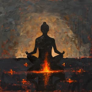 Silencio Del Fuego: Ecos De Meditación - Cuencos ruidosos para meditar