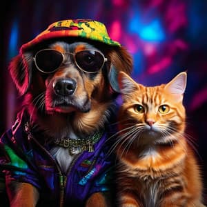 Relaxing Rhythms: Hip Hop for Pets - Binaural Theta Waves made with Tibetan Singing Bowls ॐ