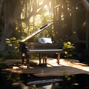 Yoga Piano: Peaceful Echoes Melody - Yoga Solitude