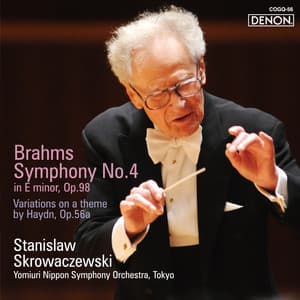 Brahms: Symphony No. 4 in E Minor, Op. 98 / Variations on a Theme by Haydn, Op. 56a - Johannes Brahms
