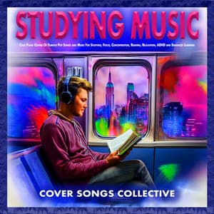 Studying Music: Calm Piano Covers Of Famous Pop Songs and Music For Studying, Focus, Concentration, Reading, Relaxation, ADHD and Enhanced Learning - Benjamin Shadows