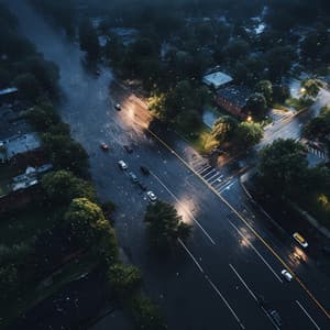 Soothing Rain Sleep: Tranquil Night Melodies - Rain Sounds for Sleep and Relaxation