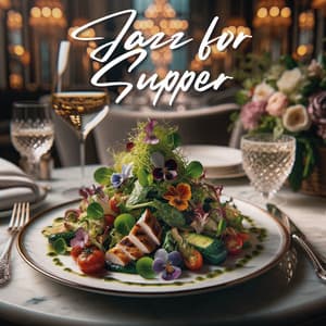 Jazz for Supper: Restaurant Music, Instrumental Music for Dining, Background Music for Bistro - Smooth Jazz Family Collective