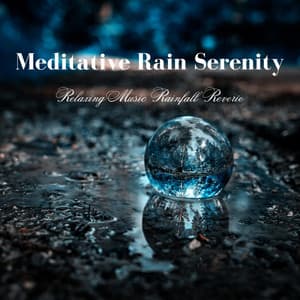 Meditative Rain Serenity: Relaxing Music Rainfall Reverie - Thunderstorm Meditation