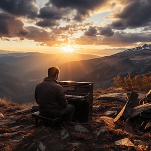 Teclas Tranquilas: Escapes Meditativos De Piano - Increíble fondo de piano de jazz