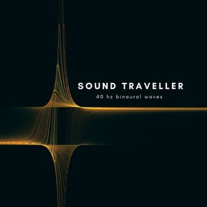 40 Hz Binaural Waves - Sound Traveller