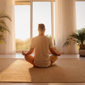 Enfoque En La Meditación: Paisajes Sonoros Suaves - Maestro de muestras de chimenea