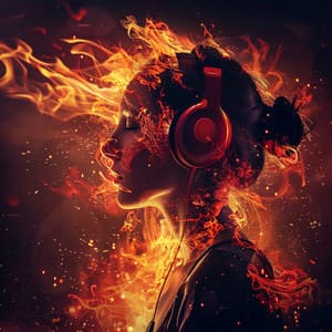 Fire Chorus: Wild Blaze Harmonies - Soft Music