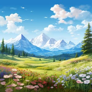 Whispers of the Meadow: Relaxing Nature's Embrace - Earth Melody