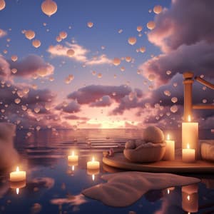 Music combined with Stream: Babbling Brook Melodies - Water Soundscapes