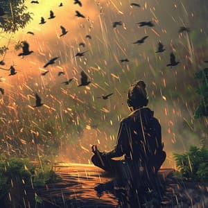 Binaural Birds and Rain’s Soothe: Nature’s Relaxation - 78 72 Hz - Relaxing Mode