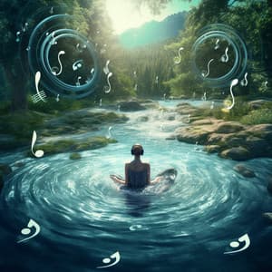 River Meditation: Reflective Flow Melody - Beyond Time