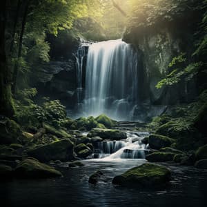 Waterfall Zen: Cascading Sounds for Meditation - Delta Pure Waves