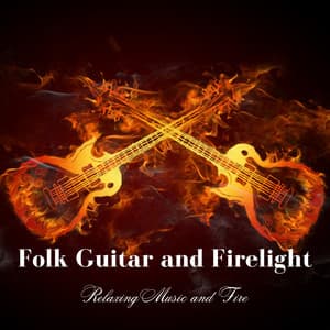 Folk Guitar and Firelight: Relaxing Music and Fire - The Real Animal relaxer