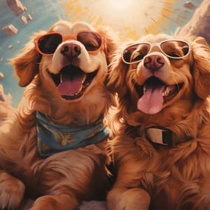 Dogs' Dance to Waterfall Music: Pounding Pulse - Jonci