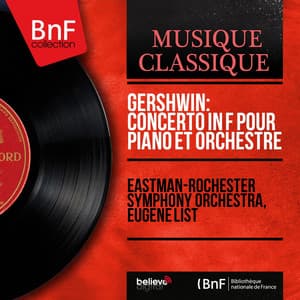 Gershwin: Concerto in F pour piano et orchestre - George Gershwin