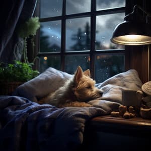 Armonía De Sonidos De Truenos Para Mascotas: Música Para La Calma Canina - Verde 5