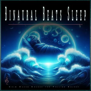 Binaural Beats Sleep: Calm Ocean Sounds for Falling Asleep - Ambient Sleeping Music