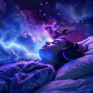 Thunder's Dreamy Melody: Calming Sleep Music - Technical Sleep