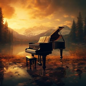 Piano Music Highlights: Melodic Treasures - Deep Night Piano