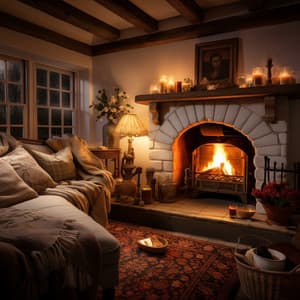 Llamas Nocturnas: Sueño Apacible Del Fuego - Música instrumental para dormir