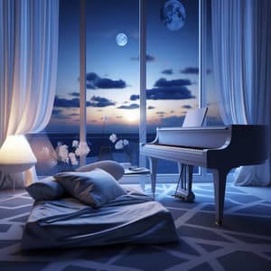 Sleep Piano: Moonlight Calm Tune - Life In Legato