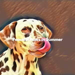 Peaceful Paws in Summer - Light Jazz & Coffee