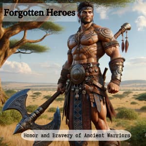 Forgotten Heroes: Honor and Bravery of Ancient Warriors, Epic Tribal Drums, Ceremonial Ambient Music - Tribal Drums Ambient