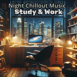 Night Chillout Music for Study & Work: Deep Focus Playlist - Easy Study Music Chillout