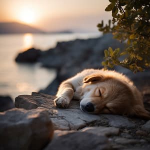 Armonía Canina Melódica: Música Y Olas Oceánicas Para Perros - Sonido relajante de la naturaleza