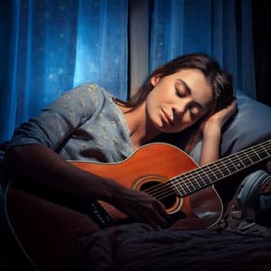 Serene Nights: Sleep Through Guitar Music - Quiet Guitar Music