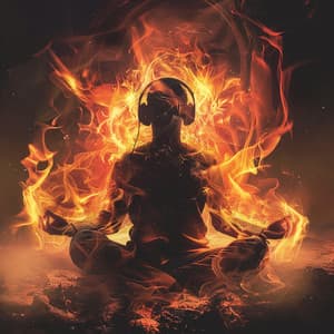 Flame's Mindful Journey: Meditation Fire Music - meditations