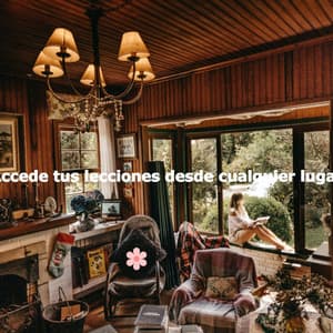 Accede tus lecciones desde cualquier lugar - Work at Home