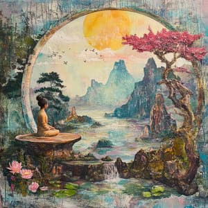 無形の華: 完全な禅花見スパの秘境 - Relaxing Asian Spa Music