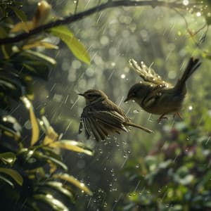 Gentle Rain Relaxation: Binaural Sounds of Nature and Birds - Life Sounds Nature