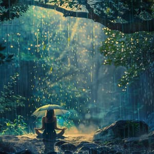 Lluvia Binaural: Flujo De Serenidad Del Yoga - Kundalini: Yoga Meditación Relajación
