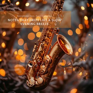 Notes That Drift Like a Slow Evening Breeze - Saxophone Jazz, Easy Listening