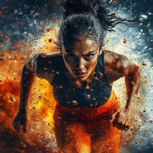 Rhythmic Odyssey, Neon Nightscapes - Music for Fitness Exercises