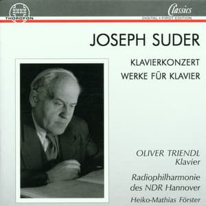 Suder: Klavierkonzert, Werke für Klavier - Joseph Suder