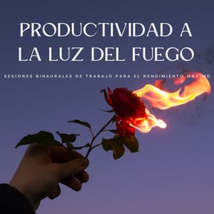 Productividad A La Luz Del Fuego: Sesiones Binaurales De Trabajo Para El Rendimiento Máximo - Sistemas subliminales de ondas cerebrales de ritmo binaural