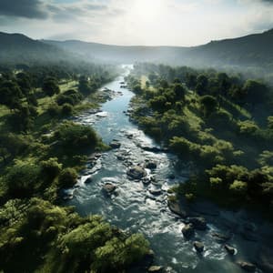 River's Serenade: Calming Water Soundscapes - Brain Timbre